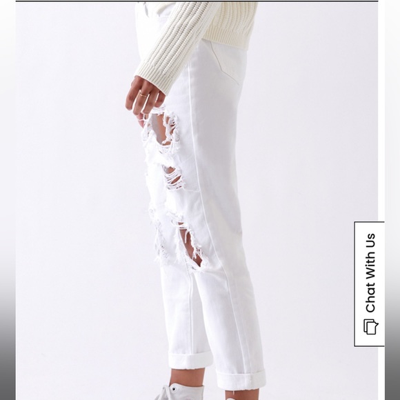 PacSun Prime White Mom Jeans - Picture 4 of 13